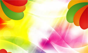 colorful text free vector graphic